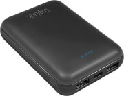 logilink pa0191 mobile power bank 10000mah 2x usb black photo