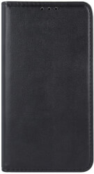 smart magnetic flip case for motorola e6 plus black photo