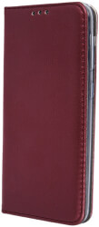 smart magnetic flip case for huawei p20 lite burgundy photo