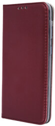 smart magnetic flip case for huawei p30 lite burgundy photo