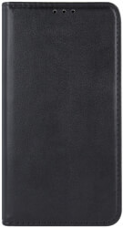 smart magnetic flip case for motorola g8 power black photo