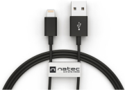 natec nka 1536 lightningm usb am mfi cable 15m black photo