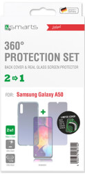 4smarts 360 protection set limited cover for samsung galaxy a50 clear photo