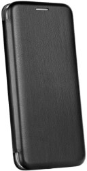 forcell book elegance flip case for samsung a51 black photo