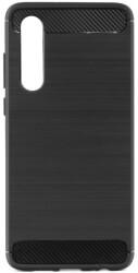 forcell carbon back cover case for huawei p40 black photo