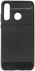 forcell carbon back cover case for huawei p40 lite e black photo