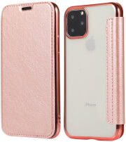forcell electro book flip case for samsung note 10 lite rose gold photo