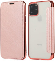 forcell electro book flip case for samsung s10 lite rose gold photo