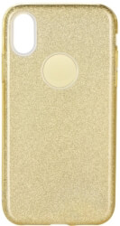 forcell shining back cover case for huawei p40 lite e gold photo