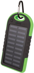 setty solar power bank 5000 mah green photo