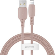 baseus colourful cable usb lightning for iphone ipad 24a 12m pink photo