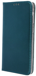smart magnetic flip case for huawei p40 lite dark green photo