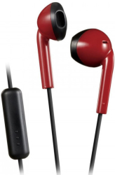 jvc ha f19m rb retro red earbuds photo