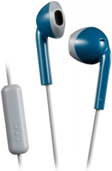 jvc ha f19m ahe retro blue earbuds photo