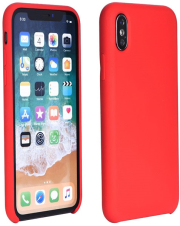 forcell silicone back cover case for huawei p40 lite red photo