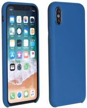 forcell silicone back cover case for huawei p40 lite blue photo