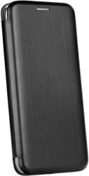forcell book elegance flip case for huawei p40 black photo