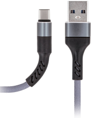 maxlife cable mxuc 01 type c fast charge 2a grey photo