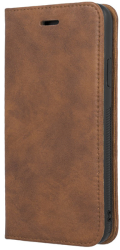 forever gamma 2in1 back cover and leather book flip case for iphone 11 pro brown photo