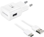 samsung travel charger ep ta200eb 2a type c cable white bulk photo