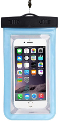 waterproof case 175x105mm light blue photo