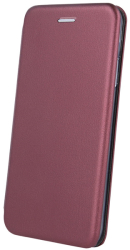 smart diva flip case for lg k40s burgundy photo