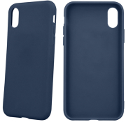 matt tpu back cover case for xiaomi mi note 10 lite navy blue photo