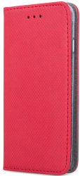 smart magnet flip case for lg k61 red photo