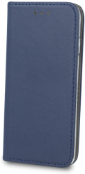 smart magnetic flip case for lg k61 navy blue photo