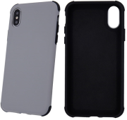 defender rubber back cover case for samsung a30 grey photo