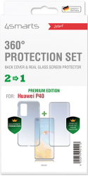 4smarts 360 protection set premium for huawei p40 black photo