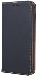 genuine leather flip case smart pro for samsung a21s black photo