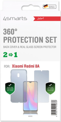 4smarts 360 protection set for xiaomi redmi 8a clear photo