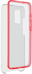 360 full cover case pc tpu for huawei y6p red photo