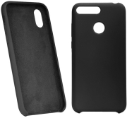 forcell silicone back cover case for huawei y6p black photo
