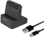 4smarts universal charging station wiredock usb c cable grey photo