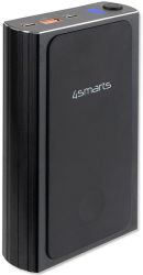 4smarts powerbank volthub graphene 20000mah qc pd qi wireless 160w fast charge black photo