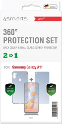 4smarts 360 protection set for samsung galaxy a11 clear photo