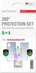 4smarts 360 protection set for samsung galaxy a41 clear photo