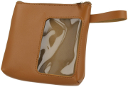 4smarts packing pouch leather slim 13x13x25 cm cognac photo