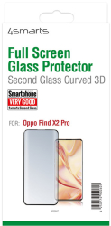 4smarts second glass curved 3d for oppo find x2 pro black photo