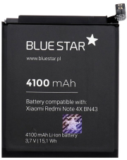 blue star battery for xiaomi redmi note 4x bn43 4100 mah li ion photo