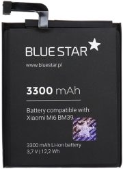 blue star battery for xiaomi mi6 bm39 3300 mah li ion photo