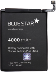 blue star battery for xiaomi redmi 5 plus bn44 4000 mah li ion photo
