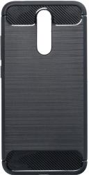 forcell carbon back cover case for xiaomi redmi k30 black photo
