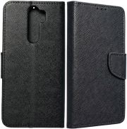 fancy book flip case for xiaomi note 8 pro black photo