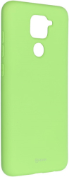 roar colorful jelly back cover case for xiaomi redmi note 9 lime photo