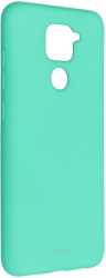 roar colorful jelly back cover case for xiaomi redmi note 9 mint photo