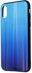 aurora glass back cover case for xiaomi redmi 7a blue photo