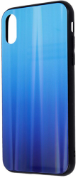 aurora glass back cover case for xiaomi redmi note 8t blue photo